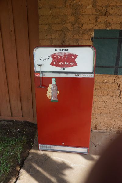 [Picture of Coke fridge]